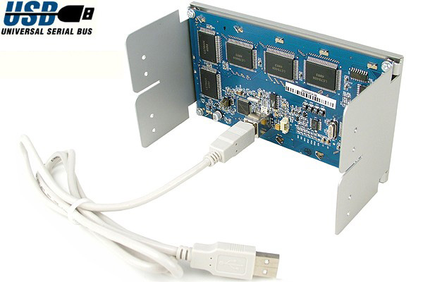 Alphacool LCD-Display 240x128 Pixel blue neg. silver