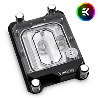EK-Quantum Velocity sTR4 D-RGB - Nickel + Plexi