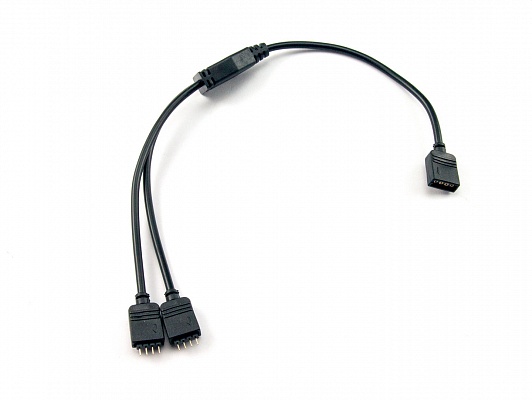 Watercool Y-Cable - 1x 4Pin RGB to 2x 4Pin RGB