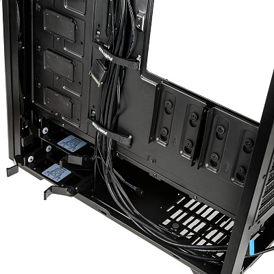 Phanteks Eclipse P400 Mid Tower Case, Window - Satin Black