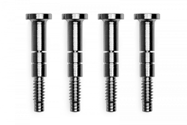 EK-Quantum Velocity² Mounting Screw AM5 - Nickel (4pcs)