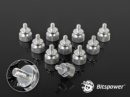 Bitspower Thumb Screw, Silver