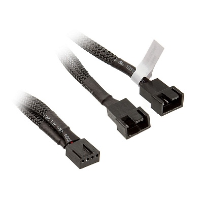 EK-Cable Y-Splitter 2-Fan PWM (10cm)