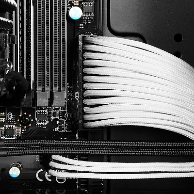 BitFenix 24-Pin ATX 30cm White/Black
