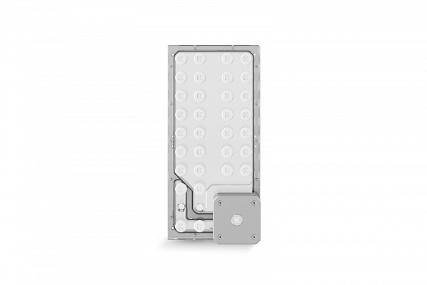 EK-QuantumX Loophole Distroplate D5 PWM - Silver