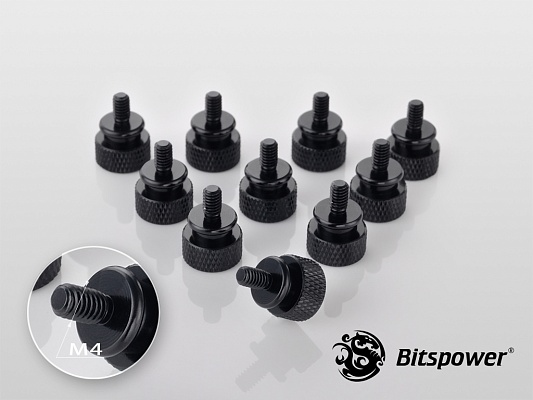 Bitspower Thumb Screw, Black