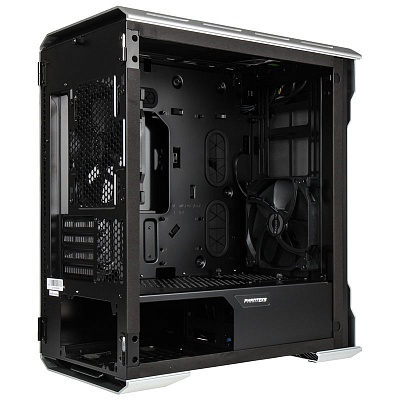 Phanteks Enthoo Evolv mATX Case, Tempered Glass - Galaxy Silver