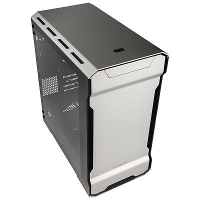 Phanteks Enthoo Evolv mATX Case, Tempered Glass - Galaxy Silver