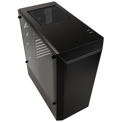 Phanteks Eclipse P300 Mid Tower Case, Tempered Glass - Black
