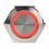 DimasTech Stainless Steel Vandal Resistant Switch - Red