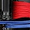 BitFenix 8-Pin EPS12V 45cm Blue/Black