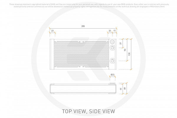 EK-Quantum Surface P240 - Black Edition