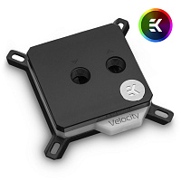 EK-Quantum Velocity D-RGB - Nickel + Acetal